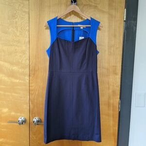 NWT Banana Republic colorblock sheath dress